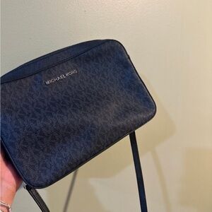 Michael Kors Navy Crossbody Bag